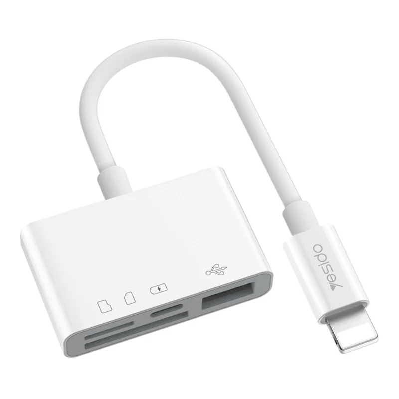 1080P HDMI кабель USB SD TF кардридер цифровой AV TV OTG адаптер концентратор для iPhone X XR XS 11Pro