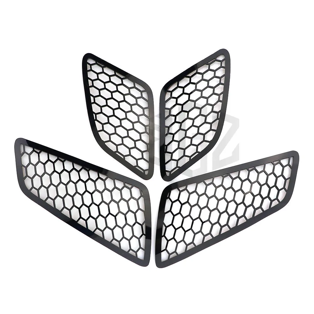 Мотоциклетные алюминиевые фары с сетчатой отделкой Защитная лампа сетчатая