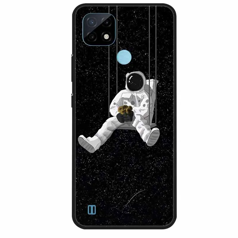 for realme c21y case realme c21 c25 c12 cartoon soft tpu silicone phone case for realme c21 back cover for realmec21 y fundas free global shipping