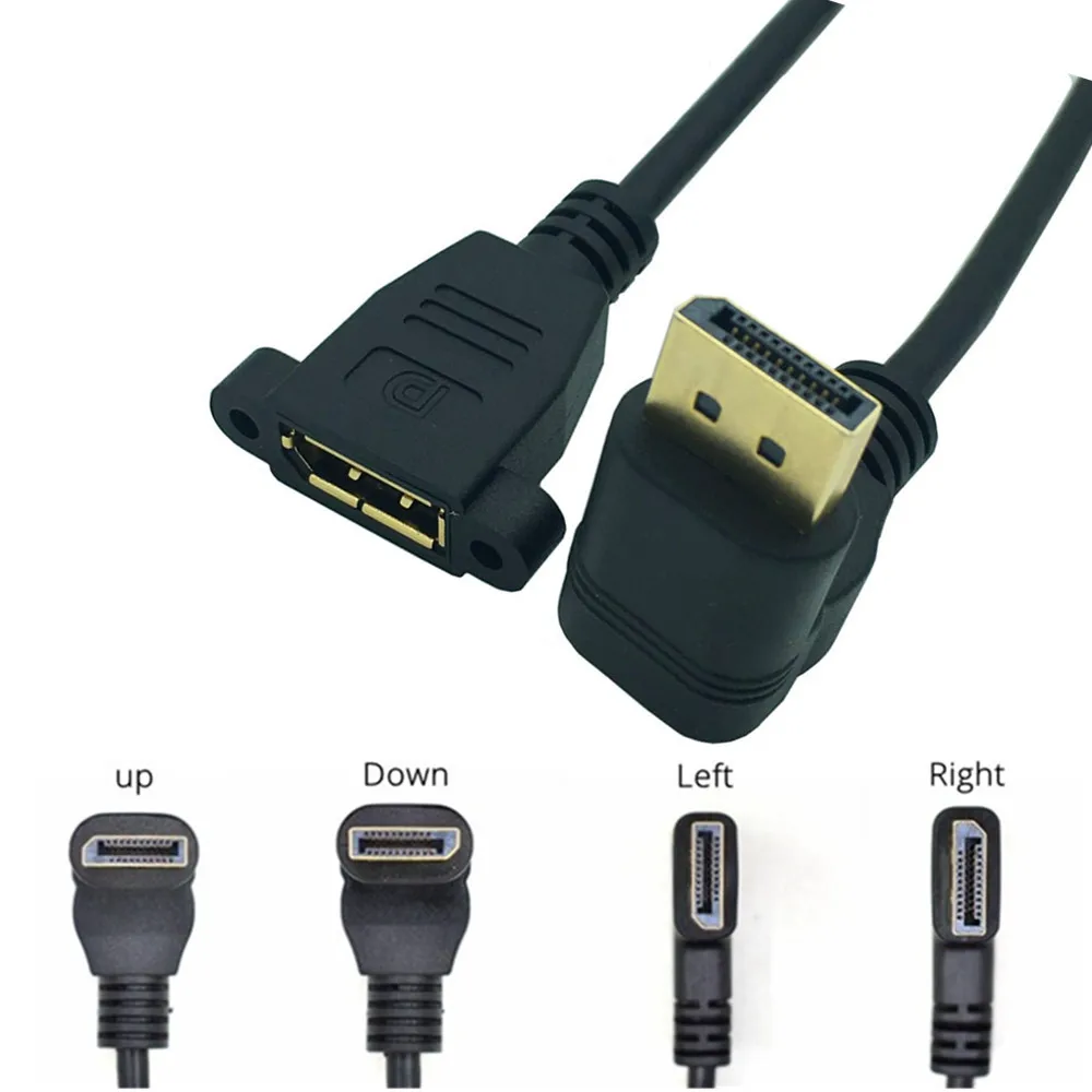 30 см 20 pin DisplayPort удлинитель Кабель для монтажа на панели-DP к DisplayPort-папа женскому