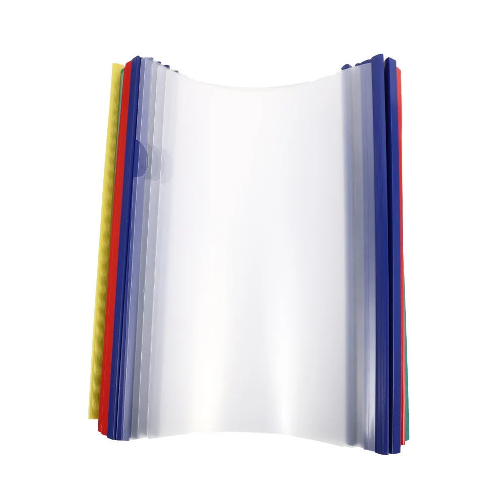 

50 Pcs Report Resume Folders File Lever Clips File Folders with Rods