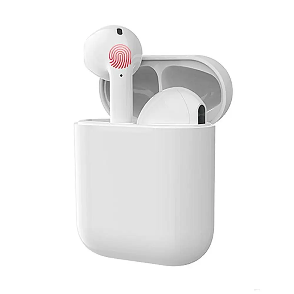 

Wireless Earphone Bluetooth 5.0 Touch Control Automatic pop up sport Headset 3D Stereo with charging case