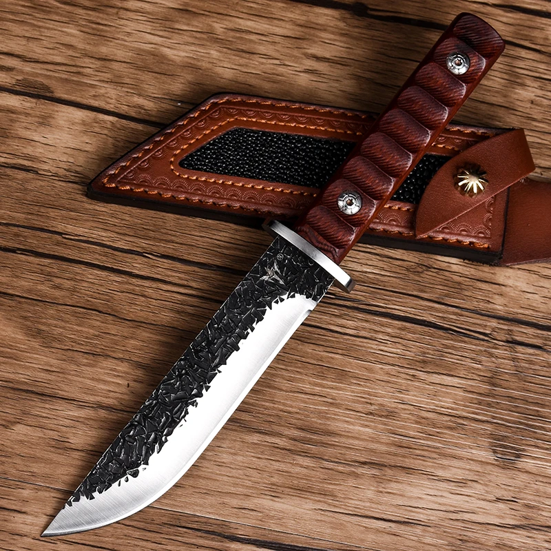 

steel straight knife EDC knives tactical fixed blade knife for survival hunting utility knifes outdoor camping knife