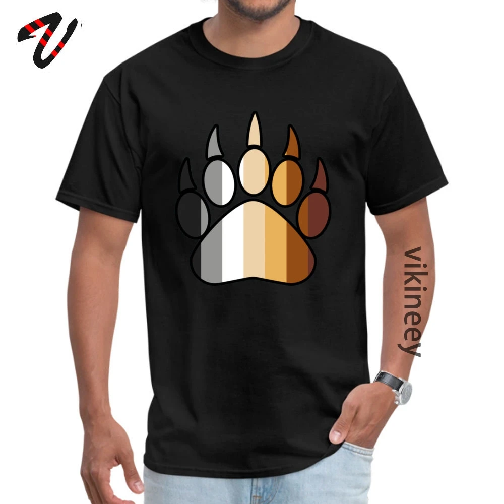 Футболка мужская с круглым вырезом топ рукавом Мишка гордость Gintama Рок н ролл