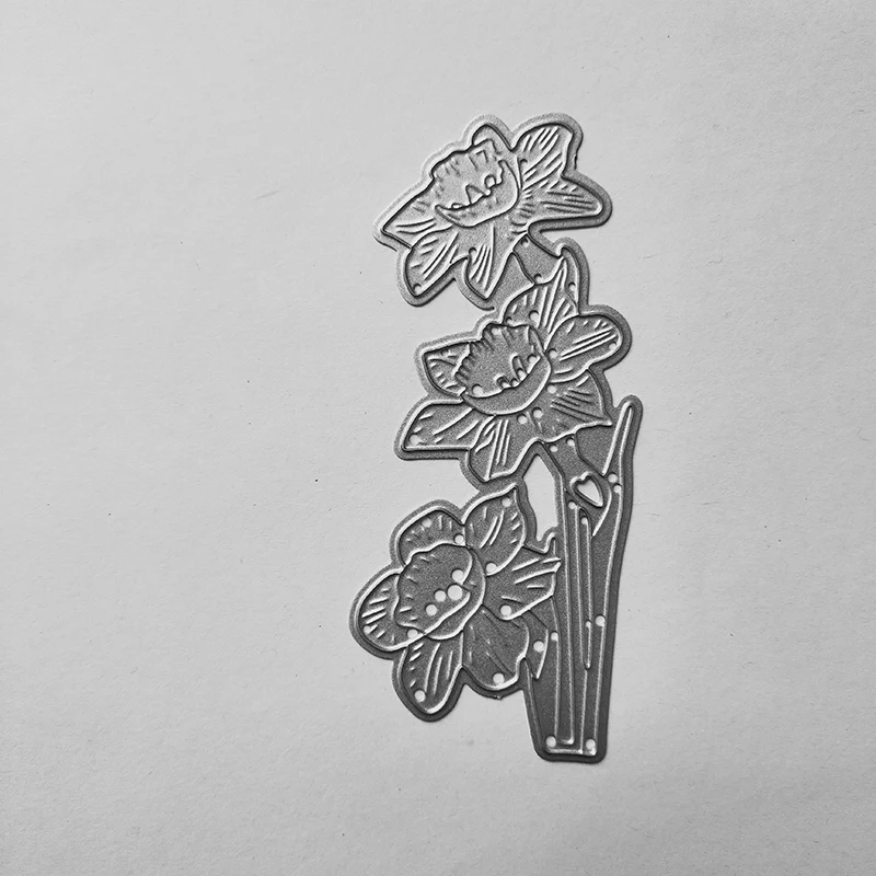 Цветы металлические трафарет тиснение бумага для скрапбукинга ремесло нож