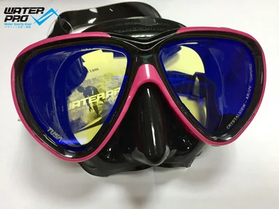 Black Pink Маска для дайвинга Tusa M-211SY - Цвет: Black Pink