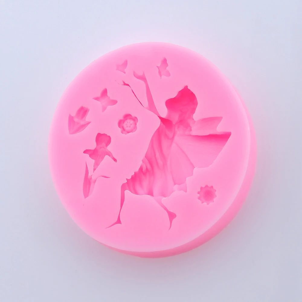 Angel Wings Silicone Molds Cupcake Topper Fondant Chocolate Candy Polymer Clay Soap Candle Mold DIY Party Cake Decorating Tools | Дом и сад