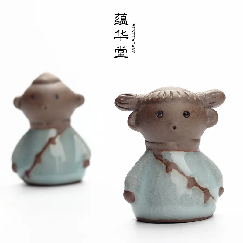 Украшение для чайного питомца подарок на день рождения подруги керамический