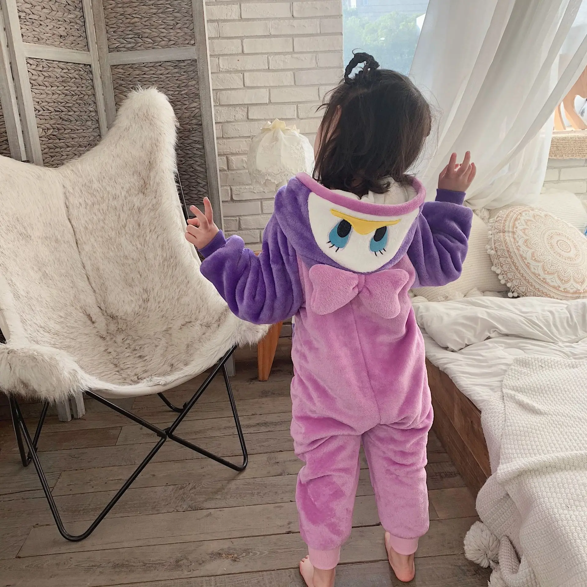 Tonytaobaby/новый зимний фланелевый детский спальный мешок с капюшоном и рисунком для