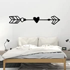 Стикер на стену с изображением стрелы из мультфильма, украшение для дома, декор для детской комнаты, водонепроницаемая Наклейка на стену