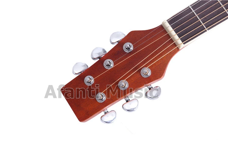 Afanti музыка 40 дюймов Ель Топ/Сапеле с задним и передним по бокам акустической