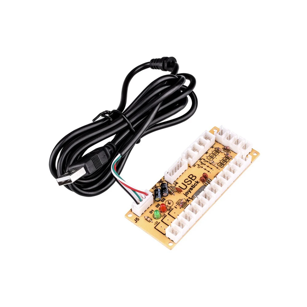 DIY Нулевая задержка аркадный USB кодировщик ПК для джойстика аркадная клавиатура