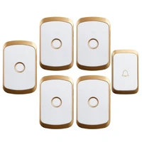 cacazi wireless doorbell waterproof battery 300m remote us eu uk plug home cordless calling smart house electronic bell ac 220v