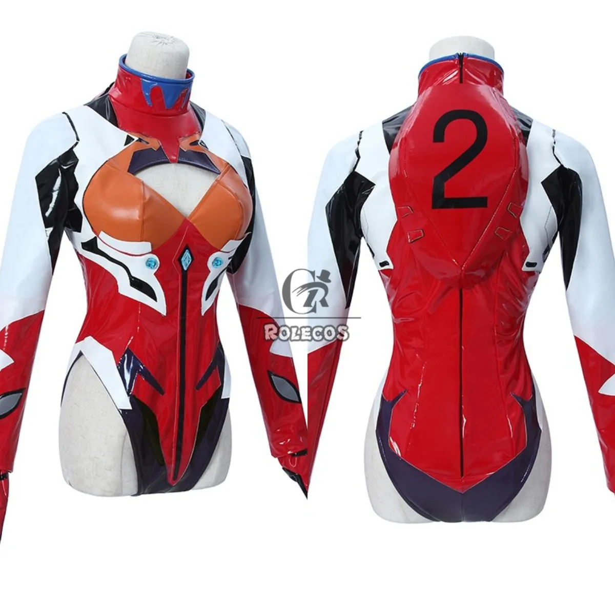 ROLECOS ЕВА АСУКА Langley Soryu Косплей Костюм EVA Женщина супергерой комбинезон Asuka