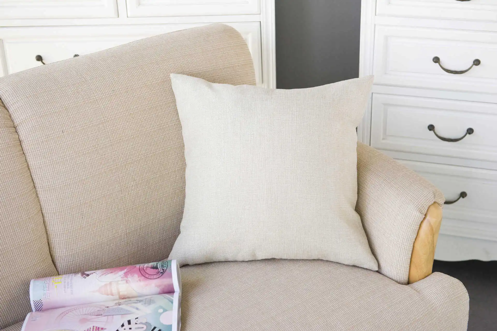 Гинкго ветви и осенних листьев чувство сильное Чехлы Диван Гостиная балкон