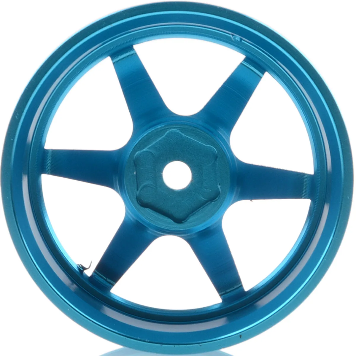Колесный обод 4P АЛЮМИНИЕВЫЙ на 6 спиц для RC 1/10 On Road 1052 Drift Sakura HSP Tamiya|6 spoke rims|rc rimsaluminum