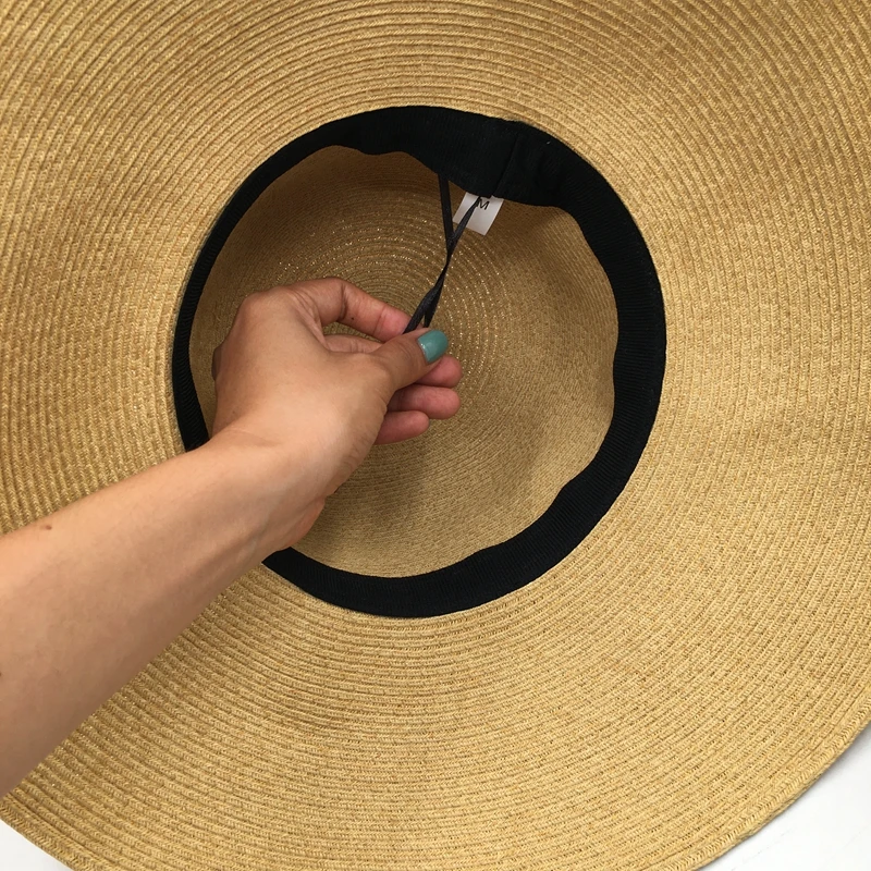 New summer straw big eaves fisherman cap basin sun hat is prevented bask in straw hat female small sweet wind of  bucket hats