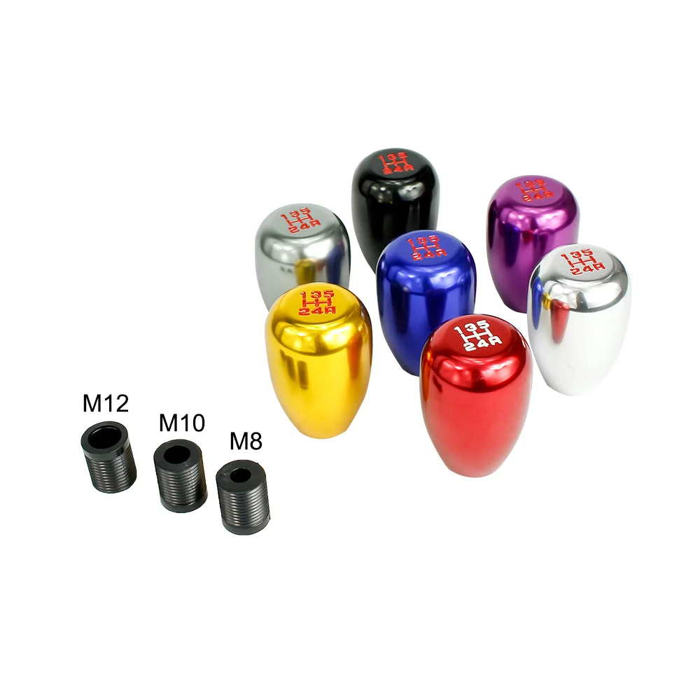 

2020 New Universal Aluminum Racing 5 Speed Car Gear Shift Knob Manual Shift Knob Shift Lever Automatic Gear