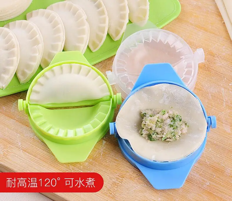 10Pcs Dumpling Maker Device New Kitchen Tools Dumpling Jiaozi Maker Device Easy DIY Dumpling Mold Kitchen Appliances