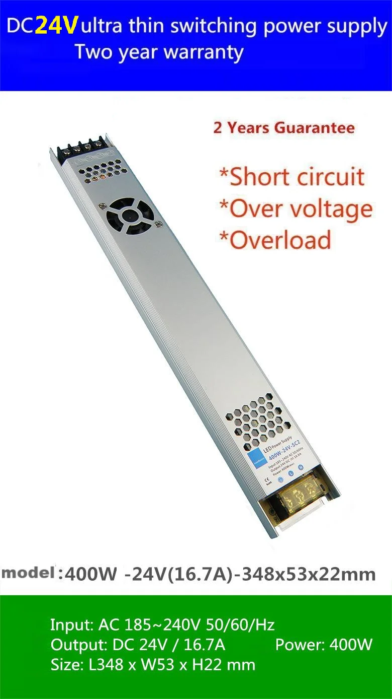 

12v24v to 220V switching power supply 3a5a10a15a20a long power supply LED ultra thin transformer 120w60w500w240w 150W