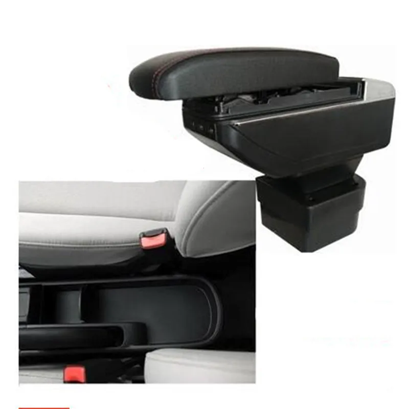 Подлокотник для Mazda 2 M2 центральный подлокотник хранилище с подстаканником
