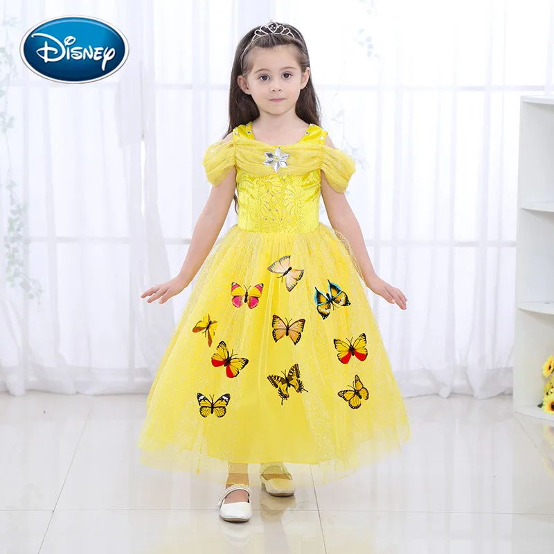 Юбка для девочек Disney Холодное сердце юбка Золушки детская одежда принцессы