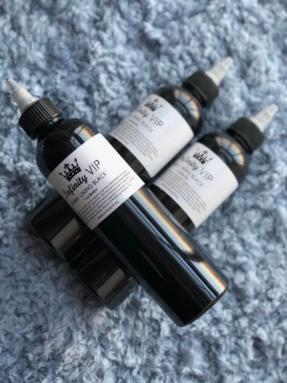 3 шт постоянных Tattoo чернила для татуировки Племенной лайнер оттеняющий пигмент