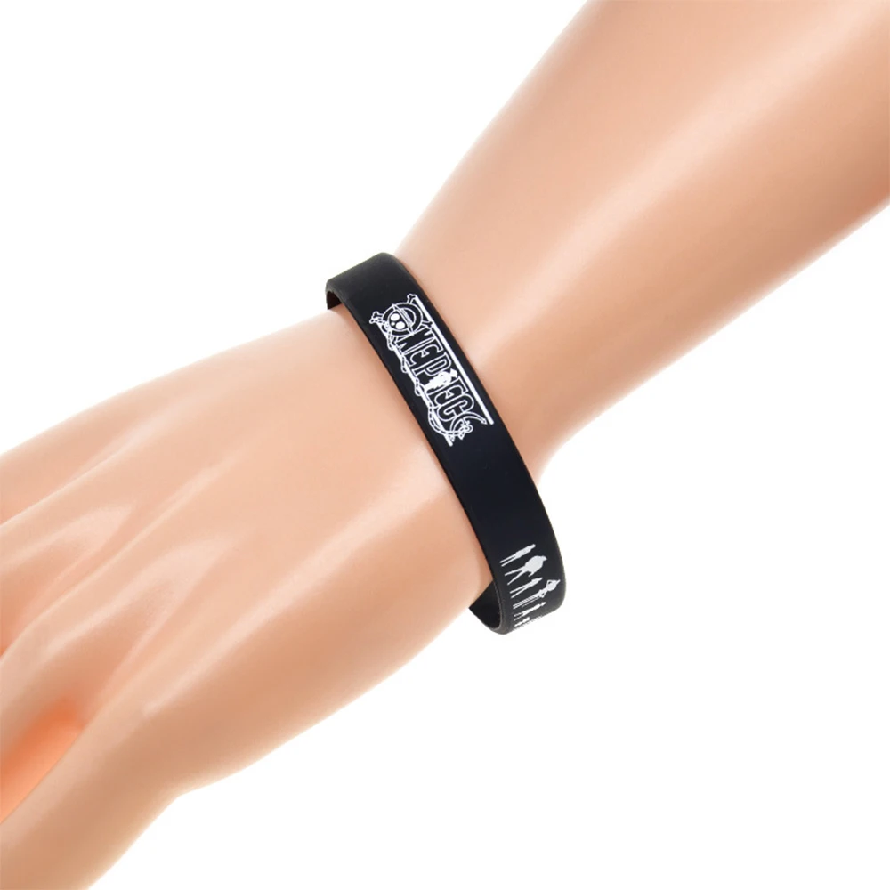 Цельный браслет силиконовые Аниме фигурки аксессуары для косплея спортивный