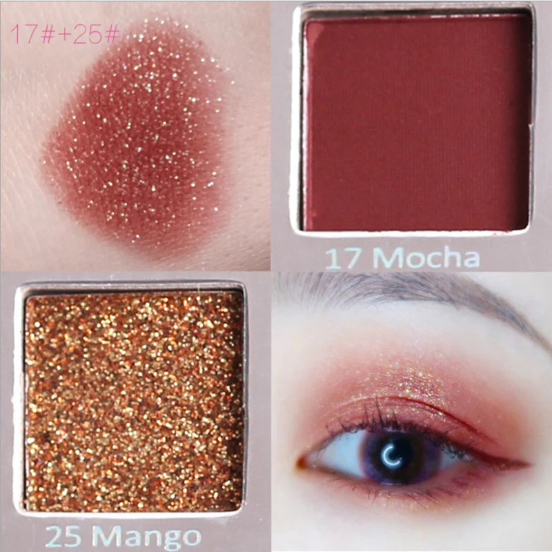 Мороженое макияж многофункциональные тени для век Палитра Водонепроницаемый