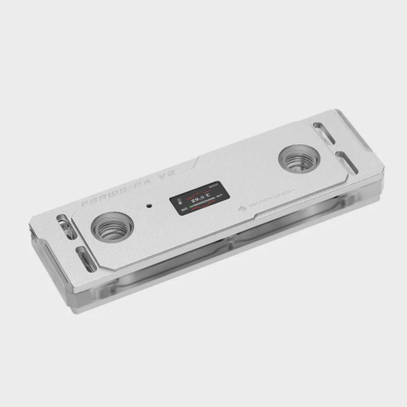 BARROWCH Оперативная память воды блок с Thermomter Экран памяти кулер Броня Поддержка 2