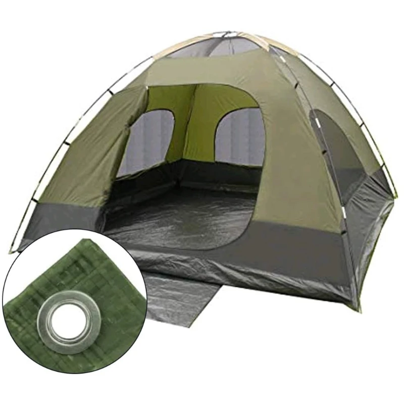 

100 Sets Punch Eyelets Set 4 Colours 8 mm Grommet Tool Kit Copper with Box Q1FD