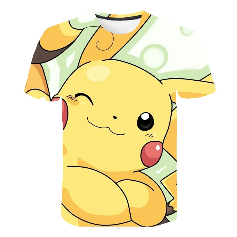 

Summer 2021 Children Comfort Breathable Sports 3D Printing Short Sleeve Round Collar T-shirt Loose Casual Half Sleeve Sweatshirt