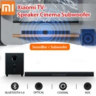 Xiaomi TV bluetooth динамик SoundBar Сабвуфер Домашний кинотеатр Кинотеатр Беспроводная связь 100 Вт Сенсорное управление 2.1 Канал 5 Звук Aux 3,5 мм Оптоволокно 2.1 канал 5 звуковых блоков Настольное настенное креплен