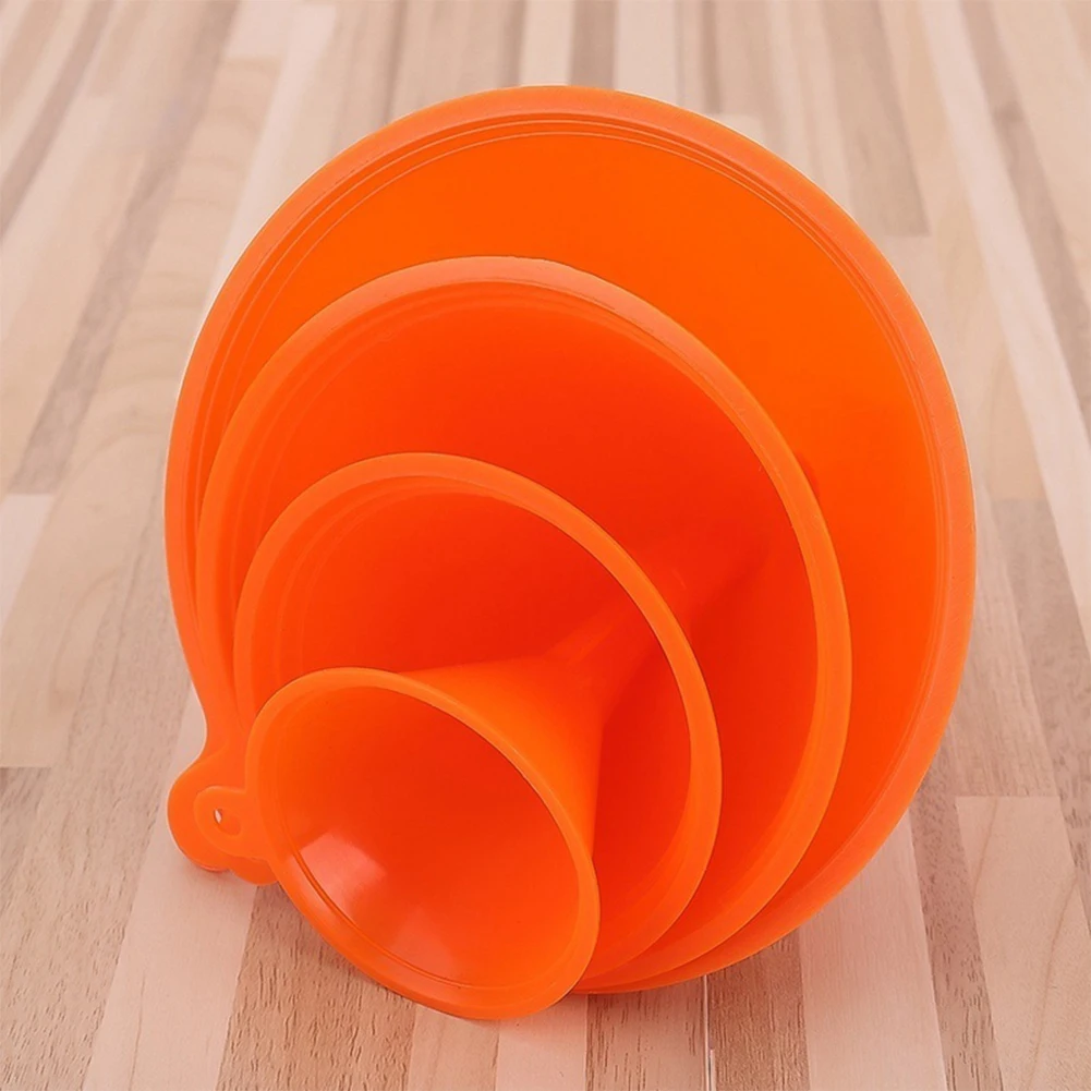 4 шт. Пластик автомобиля с коротким стеблем для мазута бензин Хоппер Воронка