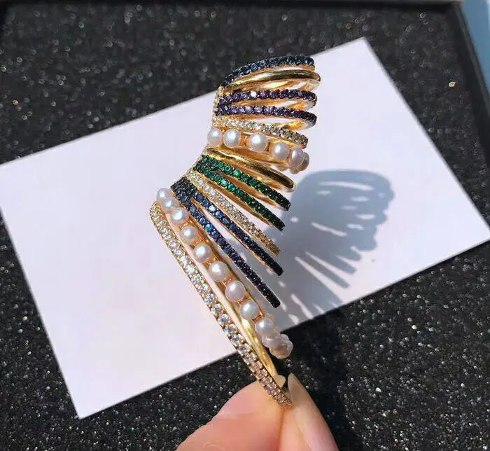 Модные очаровательные серебряные оригинальные 1:1 копия одно Золотое серебро