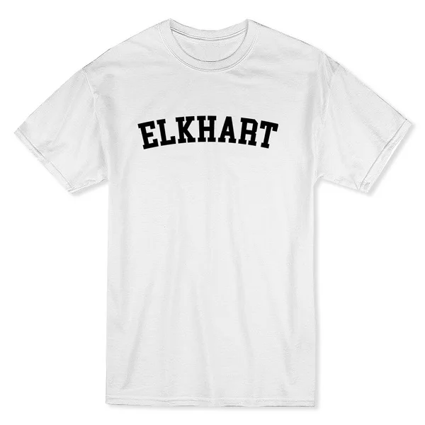 

Мужская белая футболка Elkhart City Show The Pride
