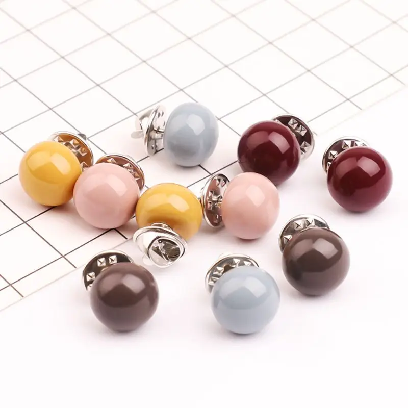 

7 Pcs/set Simple Women Pin Fixed Clothes Buckle Anti-light Fresh Small Brooch Cardigan Slip Accessories