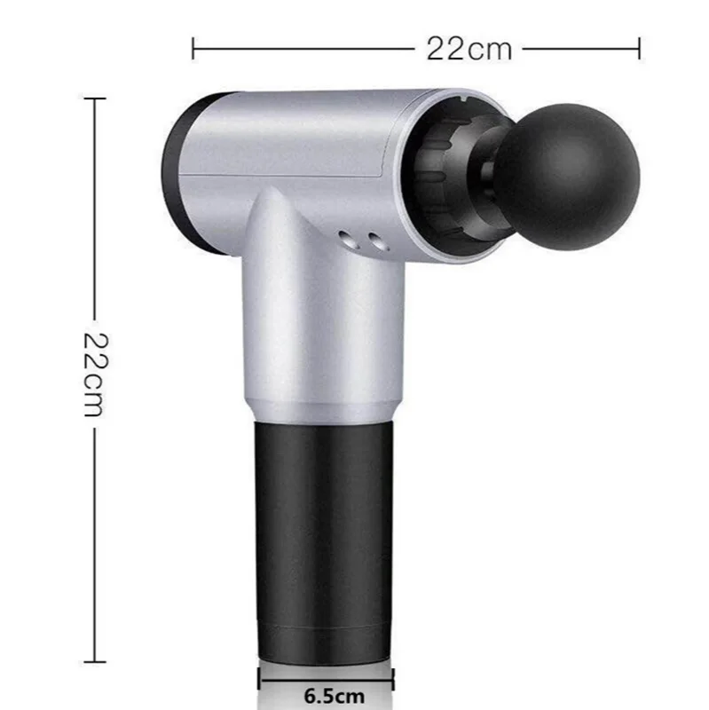 KH-320 Muscle Massage Gun Deep Tissue Massager High-intensity Training Exercising Body Relaxation Slimming Shaping Pain Relief | Красота и