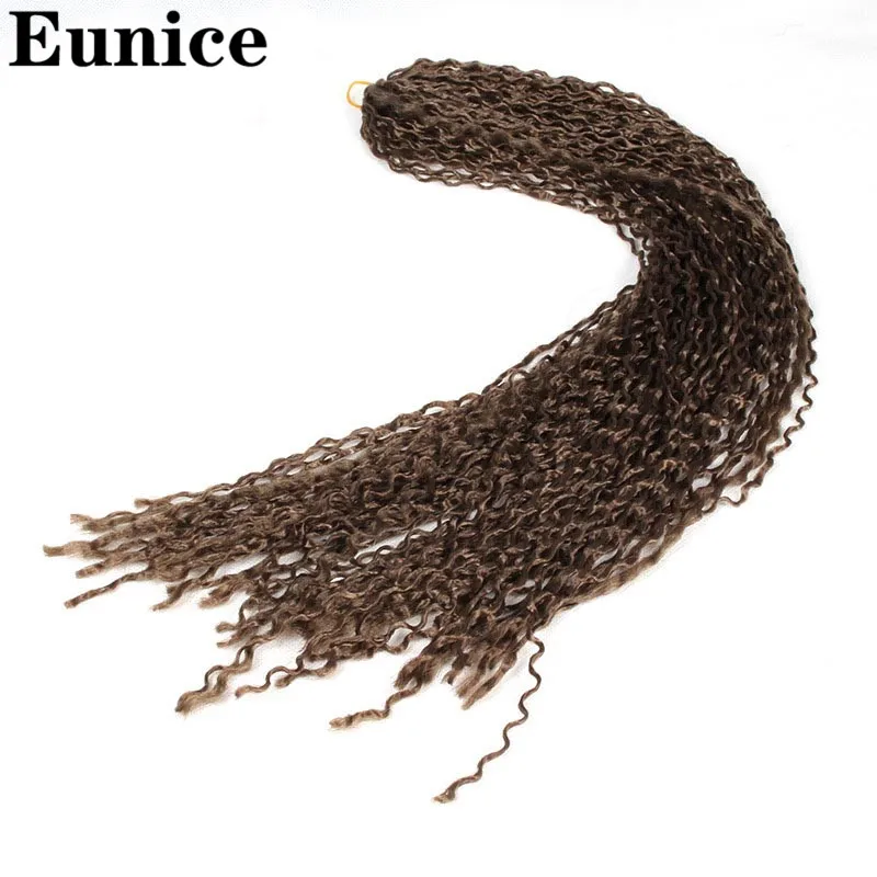 Синтетические натуральные мягкие свободные плетеные волосы для наращивания Eunice