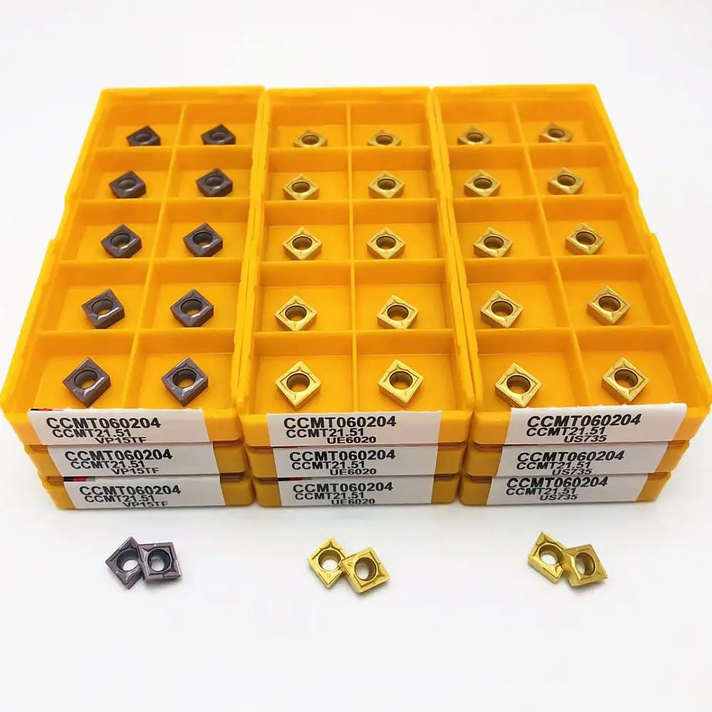 

High-quality carbide turning tool CCMT09T304 VP15TF UE6020 US735 CNC machine tool milling tool CCMT060204 lathe toolCCMT