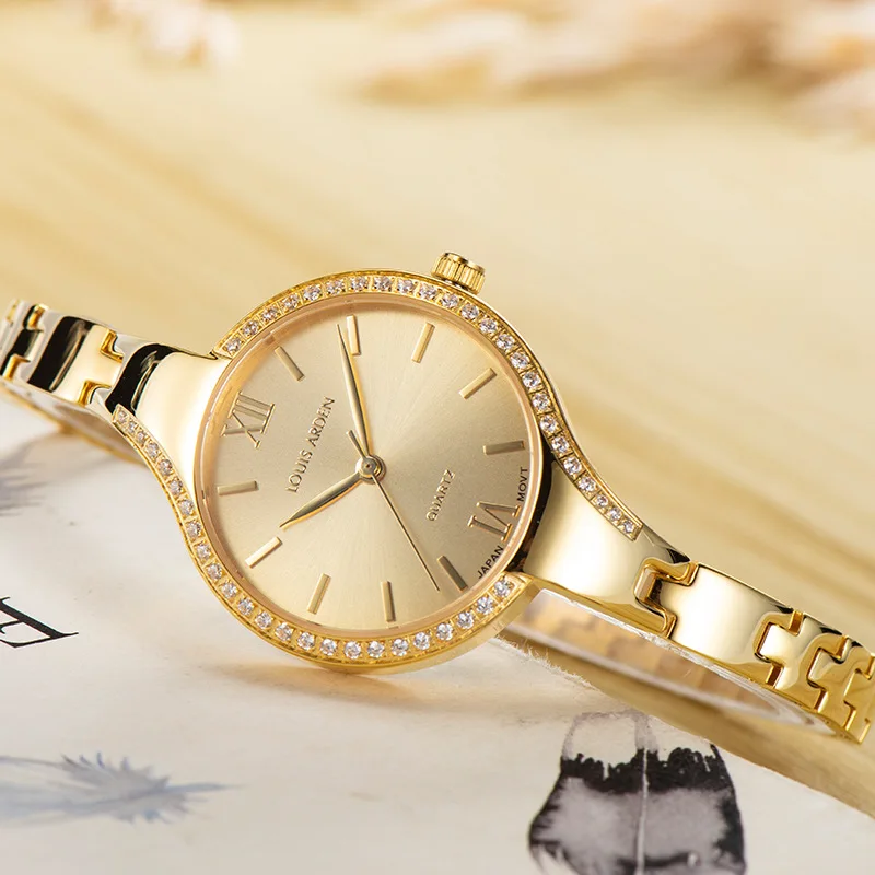Women Watch Diamond-studded Fashion Watches Simple Elegant Quartz Watch Ladies Watch Small Dial Ladies Watch enlarge