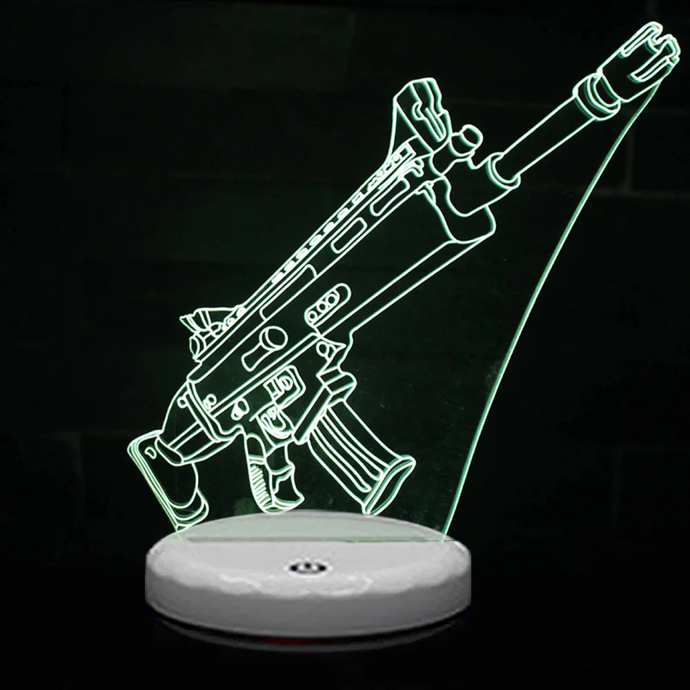 

3D Night Light Acrylic Board, Cutting And Engraving Custom 4mm 6mm