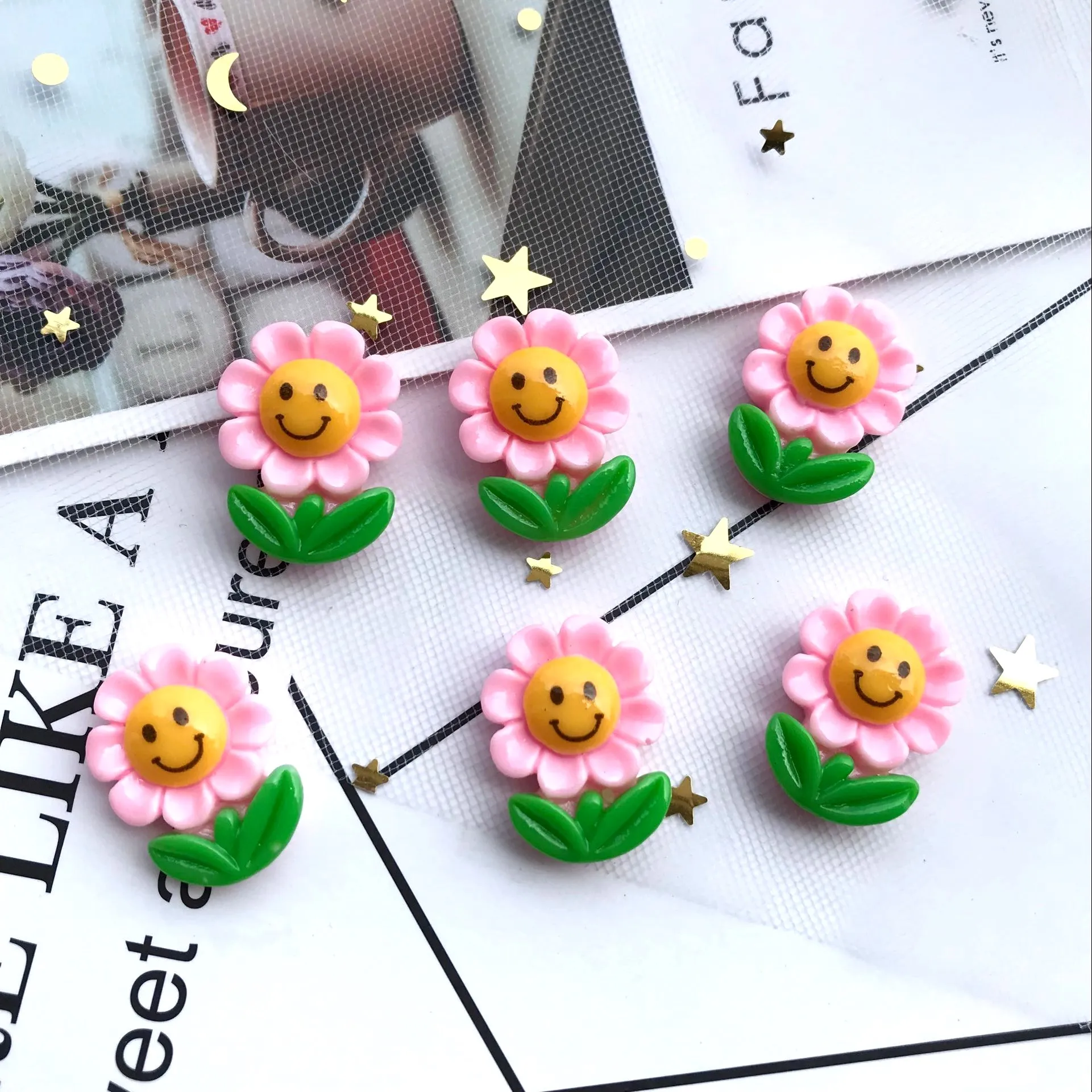 Бесплатная доставка! Детский полимерный бант для волос с плоской задней стороной