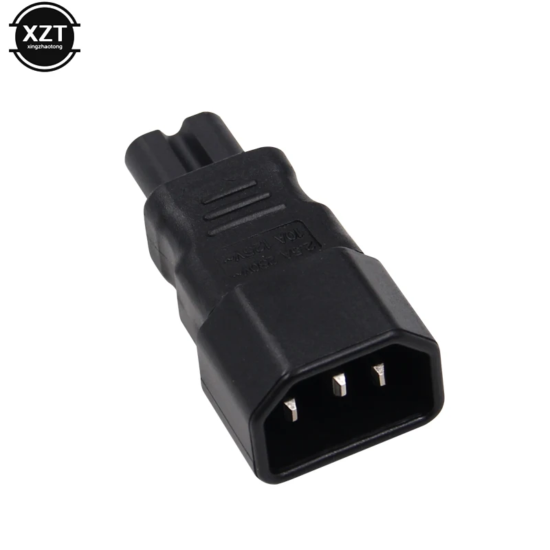 Адаптер переменного тока преобразователь IEC C14 в C7 адаптер питания C14/C7 с вилкой 3Pin