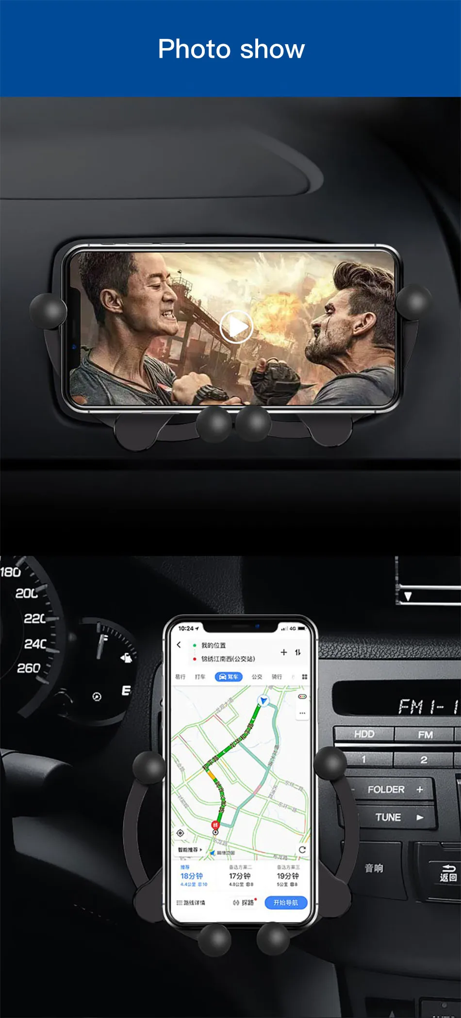 ACCEZZ автомобильное зарядное устройство держатель универсальный для iPhone 11 Pro Max huawei Xiaomi держатель на вентиляционное отверстие автомобиля Беспроводное зарядное устройство Подставка для телефона