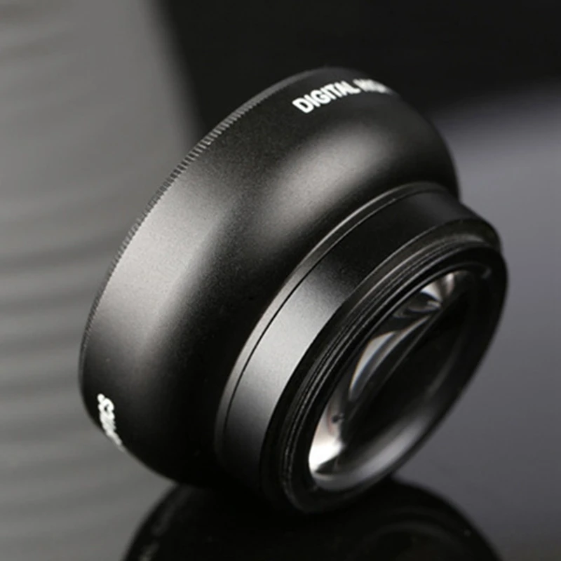 2 Functions Mobile Phone Lens 49mm 0.45X Wide Angle 10X Macro HD Camera Universal for iPhone Android | Мобильные телефоны и