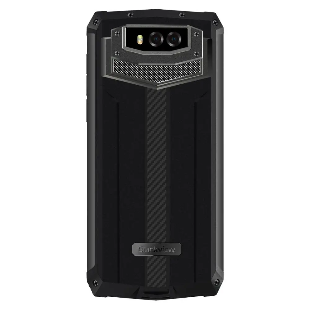 Серый Blackview BV9100 Android 9,0 телефон 6," экран смартфон IP68 прочный MT6765 Восьмиядерный 4 Гб+ 64 Гб 13000 мАч батарея 30 Вт Быстрая зарядка - Цвет: Серый
