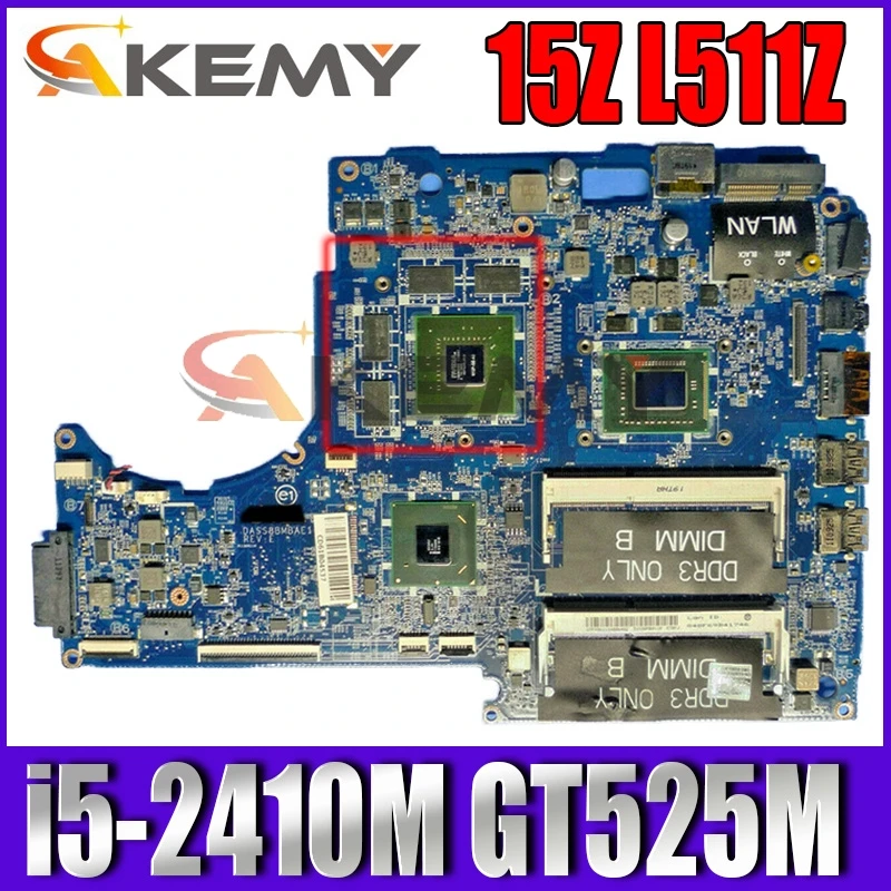  Dell XPS 15Z L511z    H9FHV 0H9FHV CN-0H9FHV DASS8BMBAE1 HM67 DDR3 w i5-2410M GT525M 1G 100% 
