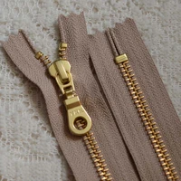 20pcslot ykk metal zipper 5 gold copper close end zip pocket boots shoes handmade diy sewing accessories wholesale