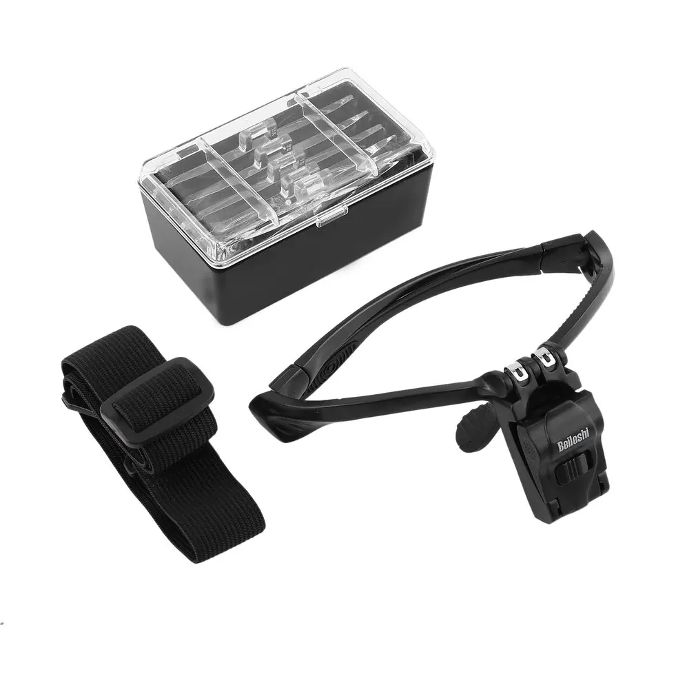 Новое поступление 5X линза регулируемая повязка на голову увеличительное стекло